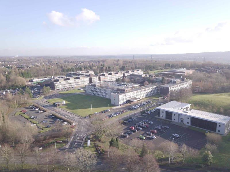 Aerial view of The Heath