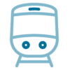 Train Icon representing a train